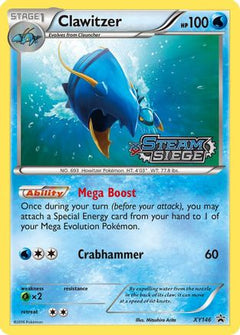 Clawitzer (XY146) [XY: Black Star Promos]-1