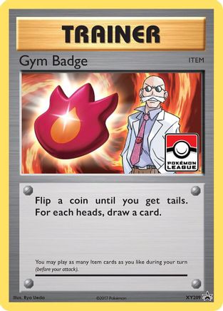 Gym Badge (XY209) (Blaine) [XY: Black Star Promos]-1