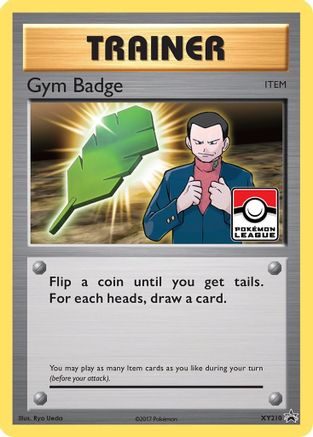 Gym Badge (XY210) (Giovanni) [XY: Black Star Promos]-1