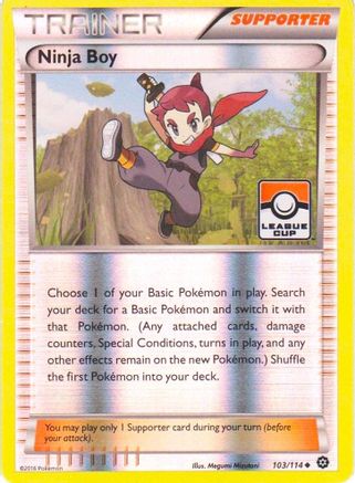 Ninja Boy (103/114) (League Promo) [XY: Steam Siege]-1
