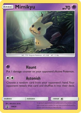 Mimikyu (SM29) [Sun & Moon: Black Star Promos]-1