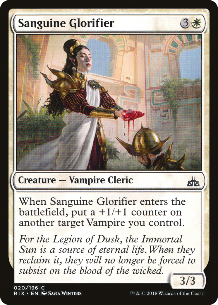 Sanguine Glorifier [Rivals of Ixalan]-1