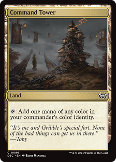 Command Tower [Duskmourn: House of Horror Commander]-1