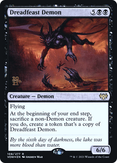 Dreadfeast Demon [Innistrad: Crimson Vow Prerelease Promos]-1
