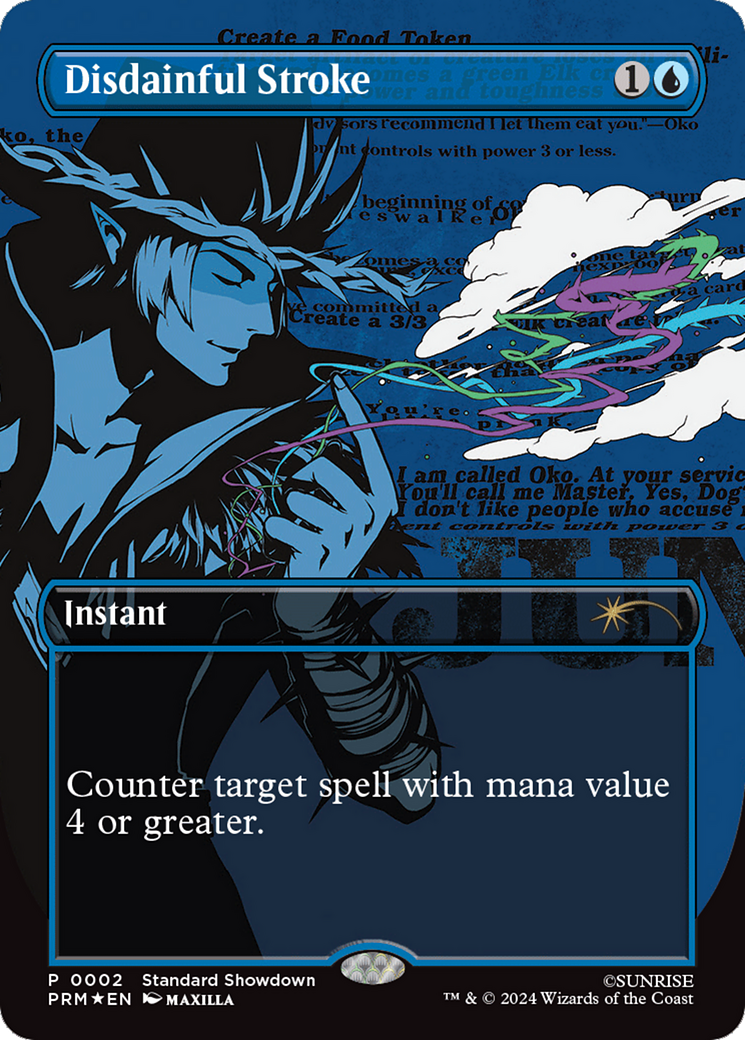 Disdainful Stroke [Standard Showdown Promos]-1