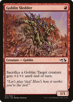 Goblin Sledder (Elves vs. Goblins) [Duel Decks Anthology]-1
