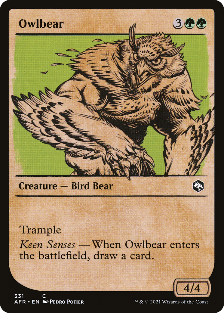 Owlbear (Showcase) [Dungeons & Dragons: Adventures in the Forgotten Realms]-1