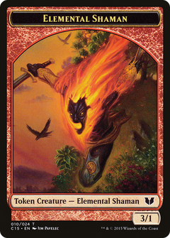 Elemental Shaman Token [Commander 2015 Tokens]-1