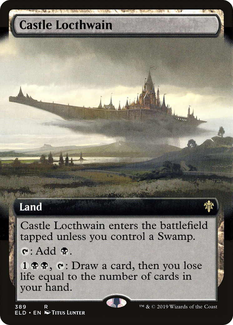 Castle Locthwain (Extended Art) [Throne of Eldraine]-1