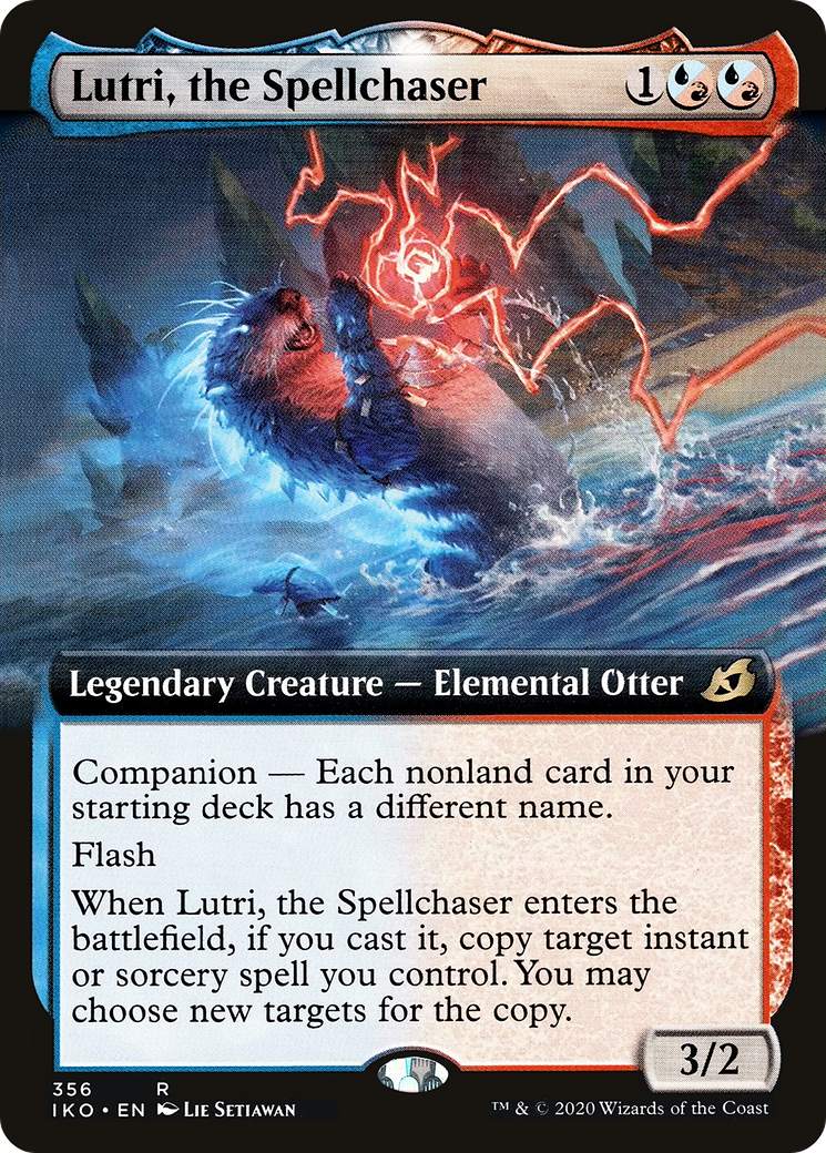 Lutri, the Spellchaser (Extended Art) [Ikoria: Lair of Behemoths]-1