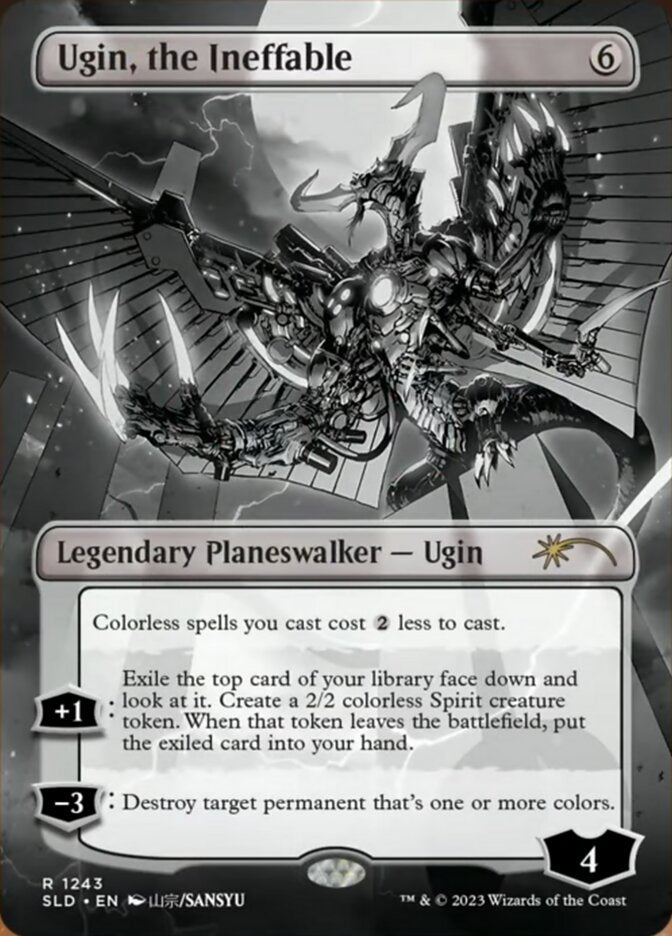 Ugin, the Ineffable (Borderless) [Secret Lair Drop Series]-1
