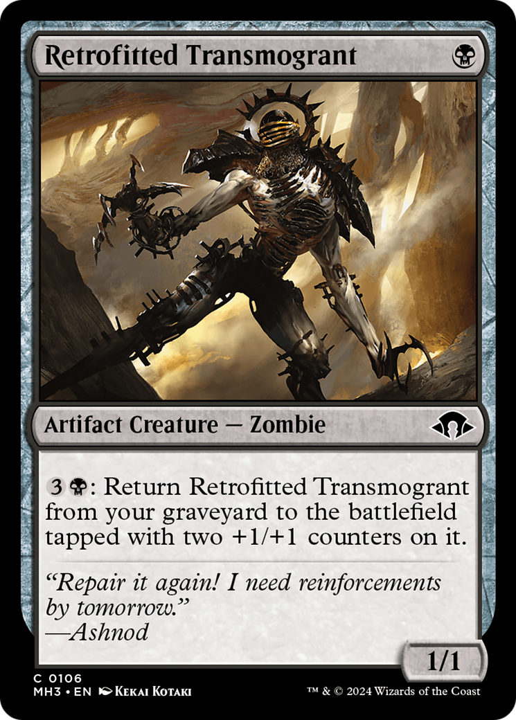 Retrofitted Transmogrant [Modern Horizons 3]-1