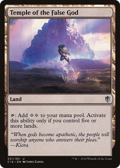 Temple of the False God [Commander 2016]-1