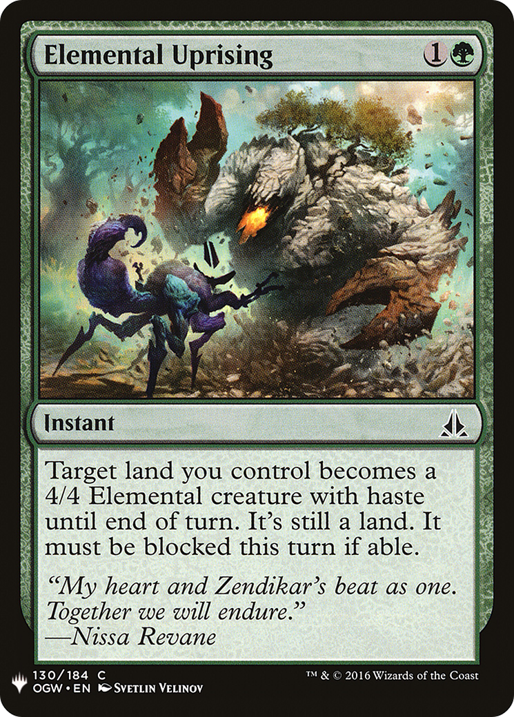 Elemental Uprising [Mystery Booster]-1