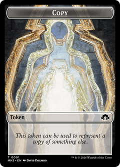 Eldrazi Angel // Copy Double-Sided Token [Modern Horizons 3 Commander Tokens]-2