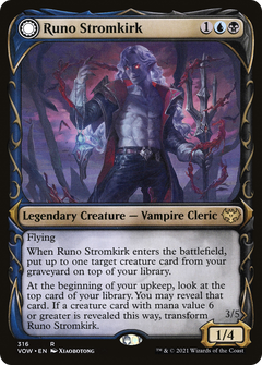 Runo Stromkirk // Krothuss, Lord of the Deep (Showcase Fang Frame) [Innistrad: Crimson Vow]-3