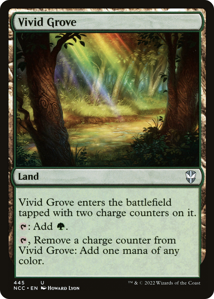 Vivid Grove (NCC-445) - New Capenna Commander-1