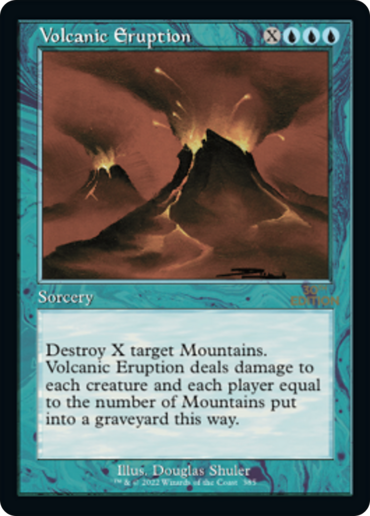 Volcanic Eruption (Retro Frame) (30A-385) - 30th Anniversary Edition-1