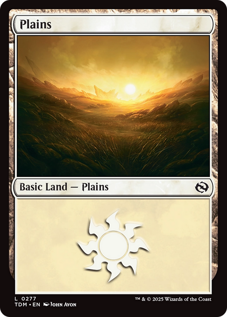 Plains (0277) [Tarkir: Dragonstorm]-1