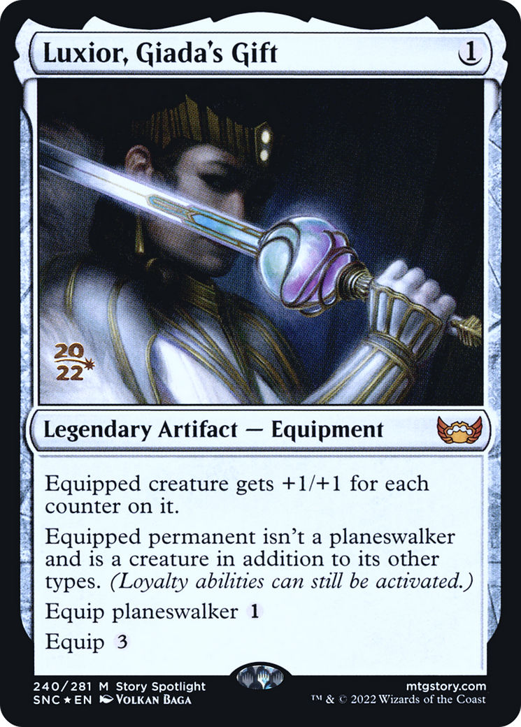 Luxior, Giada's Gift [Streets of New Capenna Prerelease Promos]-1