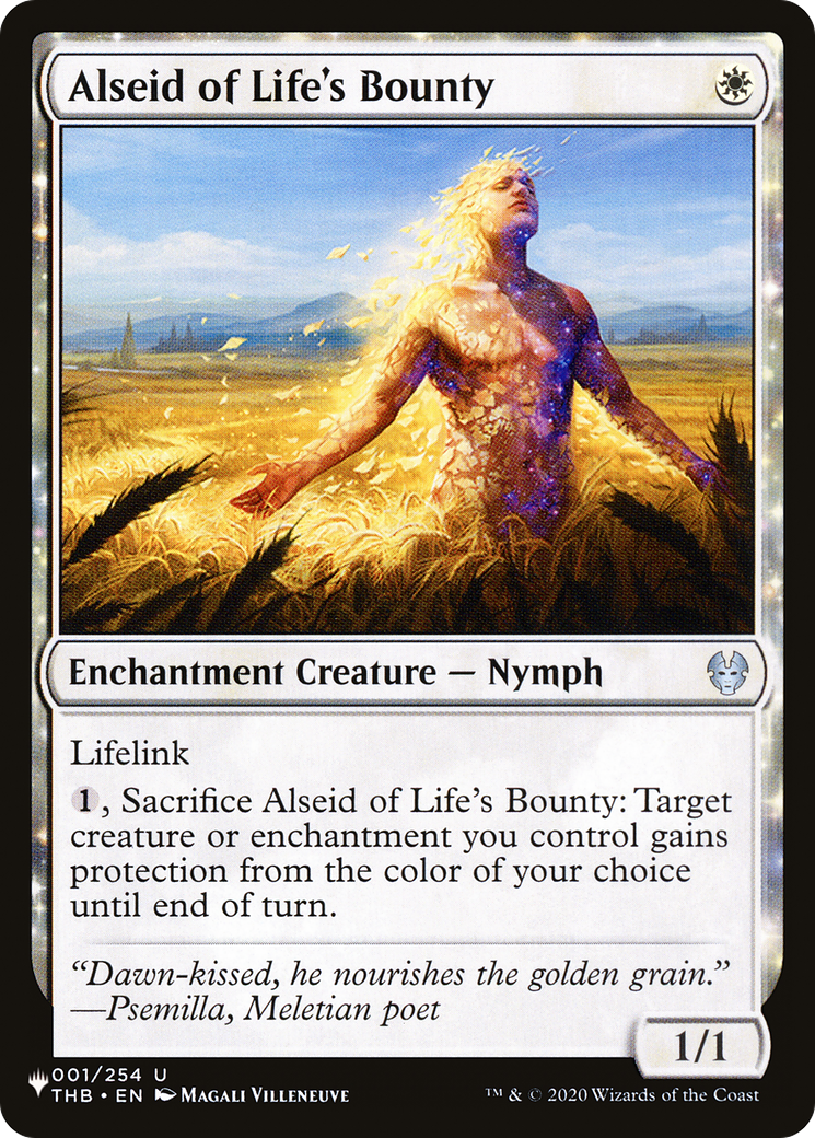 Alseid of Life's Bounty [The List]-1