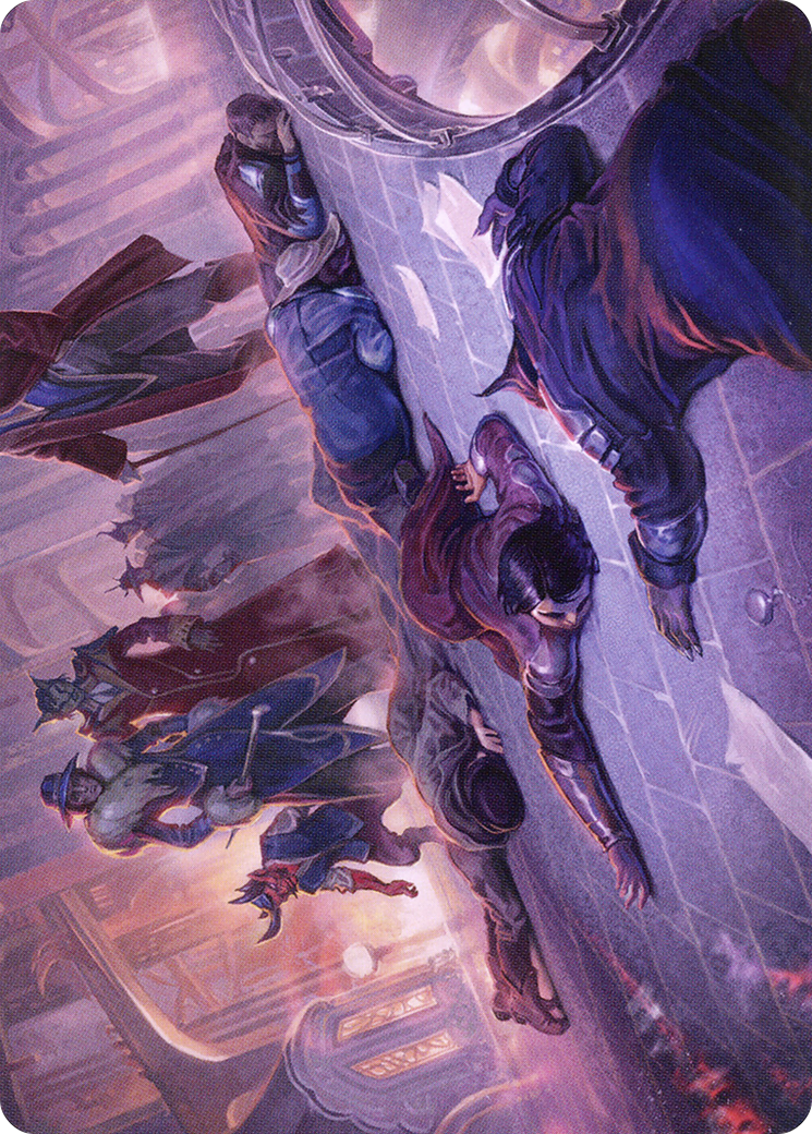 Make an Example // Make an Example (ASNC-056) - New Capenna Art Series (Borderless) Foil-3
