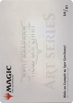 Make an Example // Make an Example (ASNC-056) - New Capenna Art Series (Borderless)-2