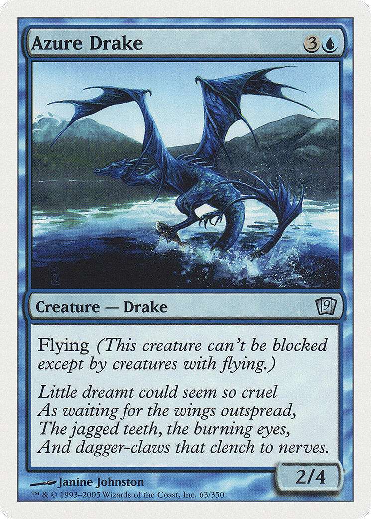 Azure Drake [Ninth Edition]-1