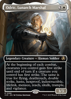 Odric, Lunarch Marshal (Borderless) [Innistrad Remastered]-1
