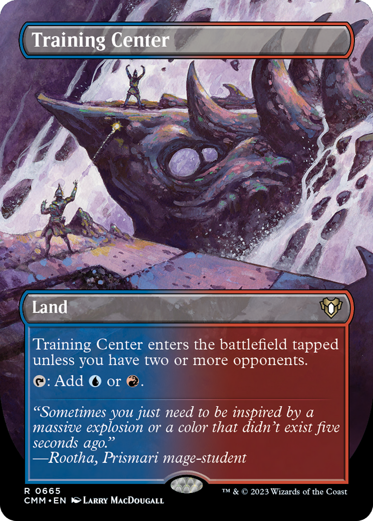 Training Center (Borderless) (CMM-665) - Commander Masters (Borderless)-1