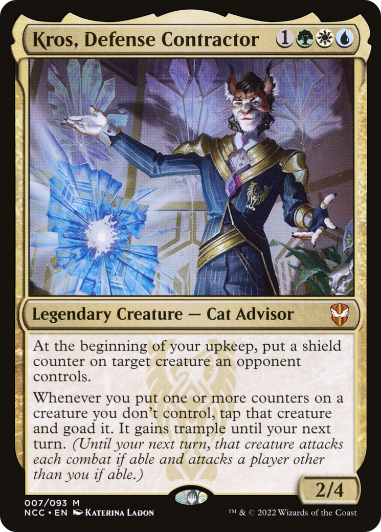 Kros, Defense Contractor [Streets of New Capenna Commander]-1