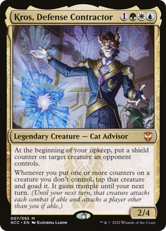 Kros, Defense Contractor [Streets of New Capenna Commander]-1