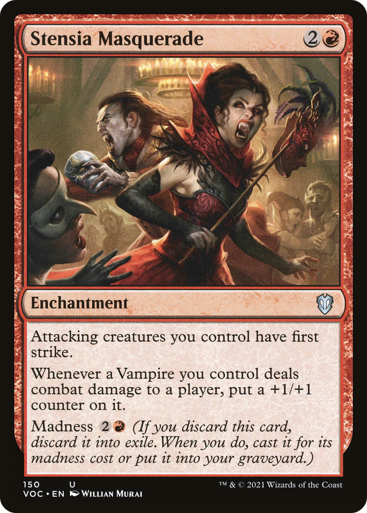 Stensia Masquerade [Innistrad: Crimson Vow Commander]-1