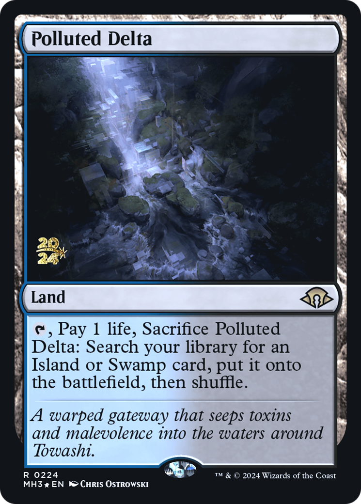 Polluted Delta [Modern Horizons 3 Prerelease Promos]-1
