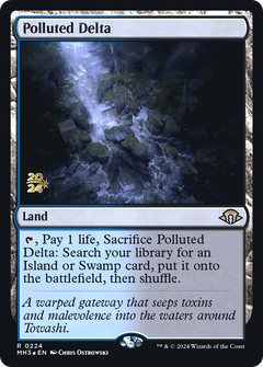 Polluted Delta [Modern Horizons 3 Prerelease Promos]-1