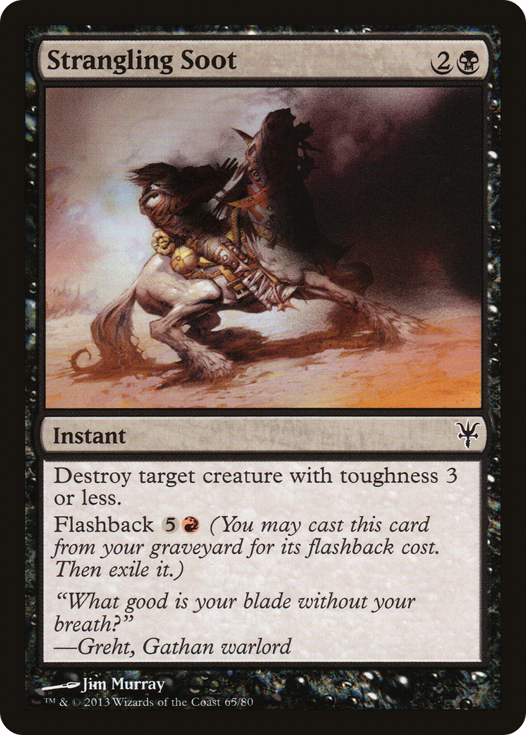Strangling Soot [Duel Decks: Sorin vs. Tibalt]-3