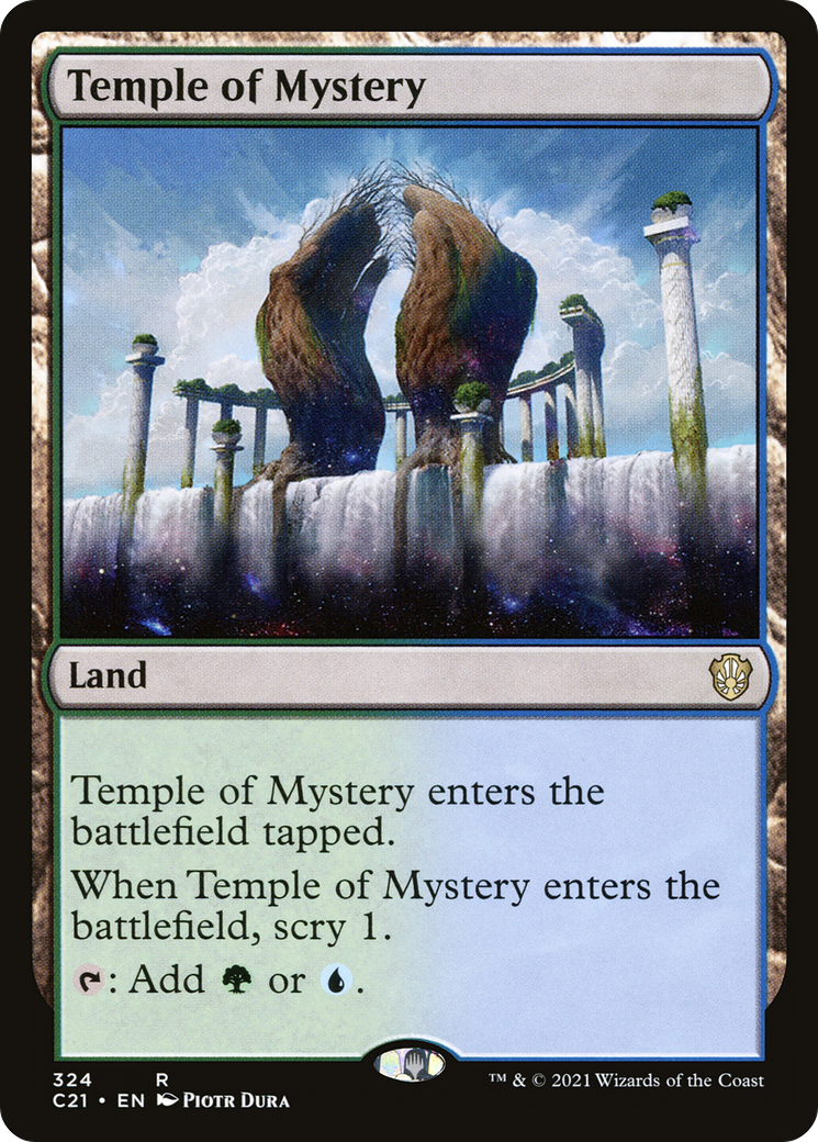 Temple of Mystery [Commander 2021]-1