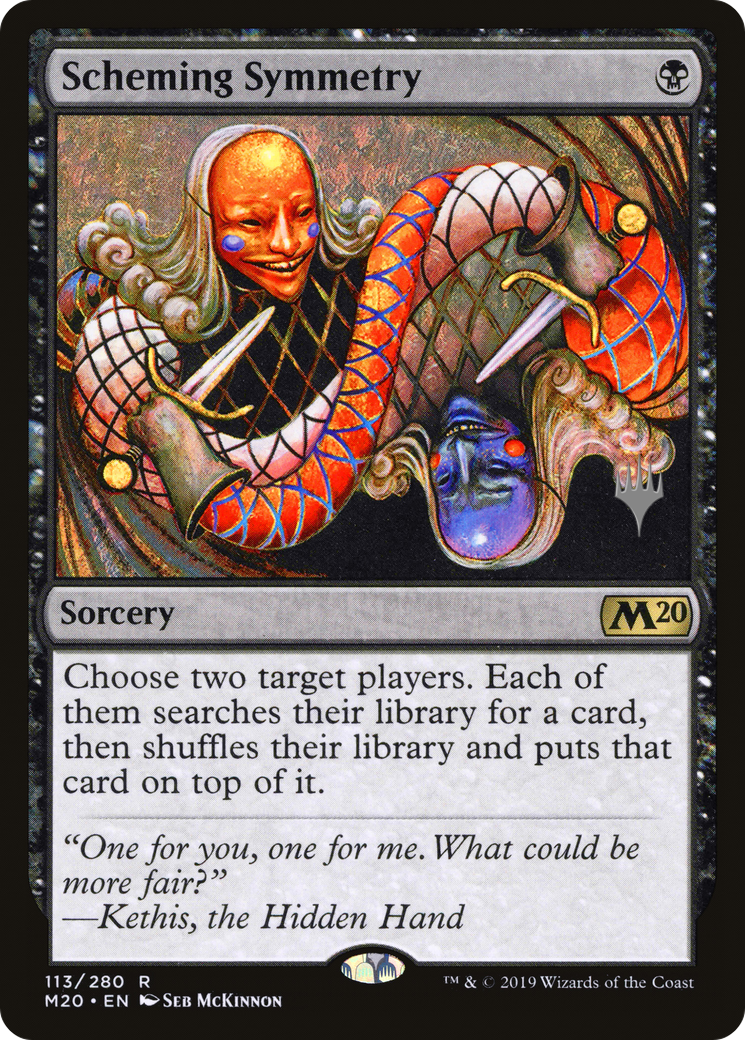 Scheming Symmetry (Promo Pack) [Core Set 2020 Promos]-1