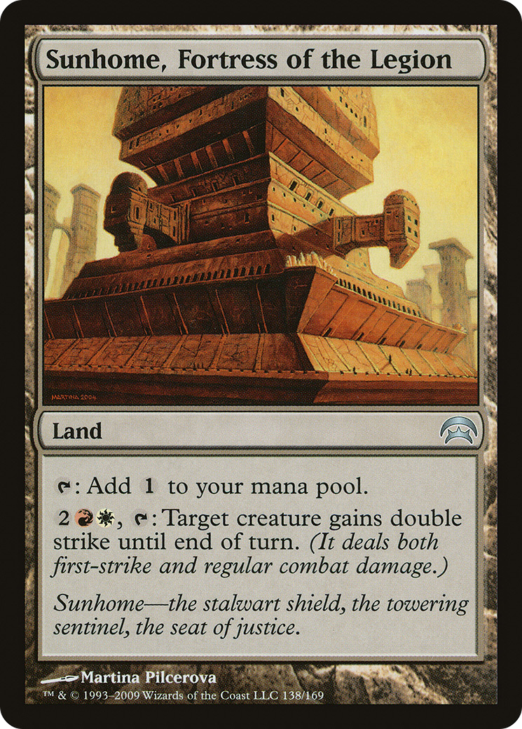 Sunhome, Fortress of the Legion [Planechase]-1