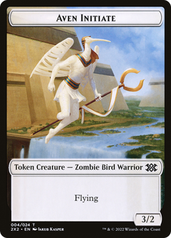 Aven Initiate (T2X2-004) - Double Masters 2022 Tokens-1