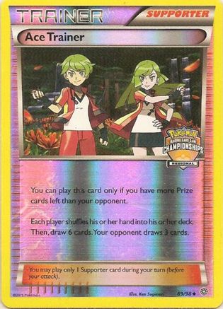 Ace Trainer (69/98) (Regional Championship Promo) [XY: Ancient Origins]-1