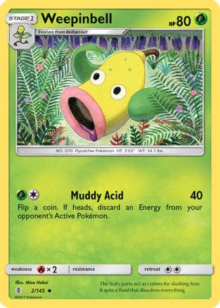 Weepinbell (2/145) [Sun & Moon: Guardians Rising]-1