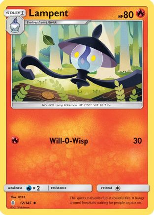 Lampent (12/145) [Sun & Moon: Guardians Rising]-1
