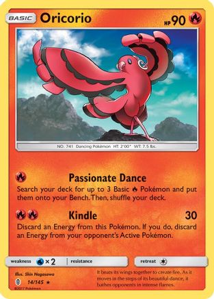 Oricorio (14/145) [Sun & Moon: Guardians Rising]-1