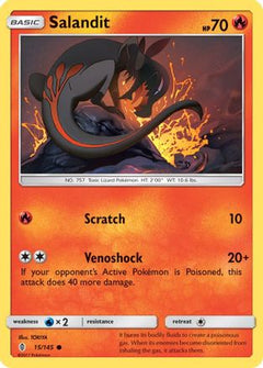 Salandit (15/145) [Sun & Moon: Guardians Rising]-1