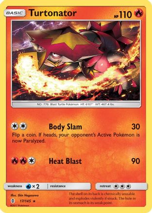 Turtonator (17/145) [Sun & Moon: Guardians Rising]-1