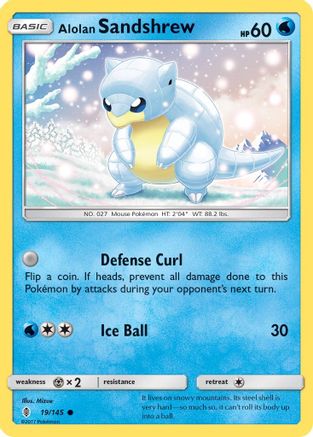Alolan Sandshrew (19/145) [Sun & Moon: Guardians Rising]-1