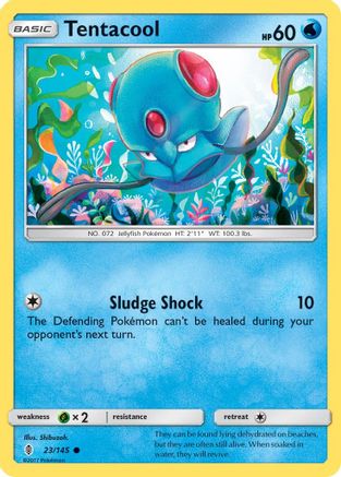 Tentacool (23/145) [Sun & Moon: Guardians Rising]-1