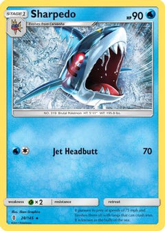 Sharpedo (28/145) [Sun & Moon: Guardians Rising]-1