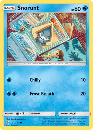 Snorunt (31/145) [Sun & Moon: Guardians Rising]-1